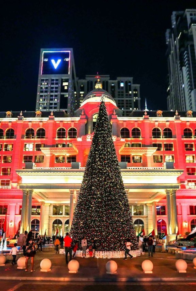 أجواء احتفالية فريدة بمناسبة العام الجديد في فندق ڤي دبي