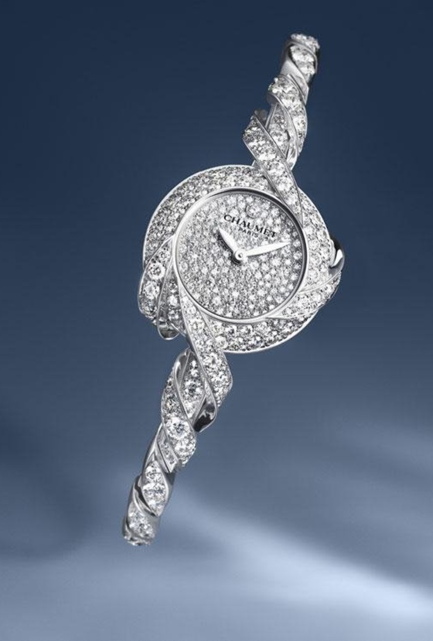 أفخم موديلات ساعات يد الماس لأناقتك في رأس السنة