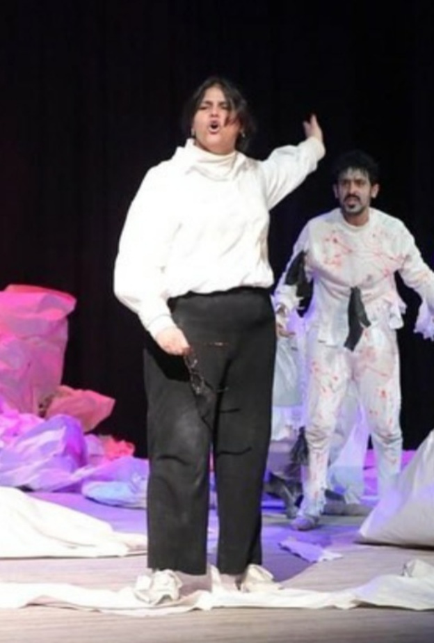 آمنة الزهراني تفتخر بمشاركتها الأولى خارج المملكة