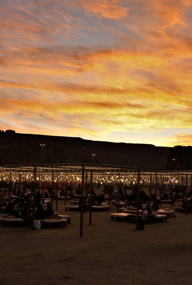 المنتزه الشتوي في لحظات العلا- المصدر روح السعودية 