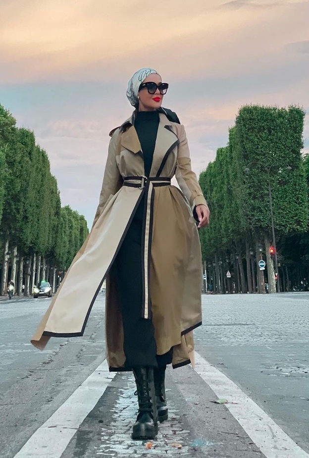 أزياء محجبات شتوية للجامعة مستوحاة من إطلالات الفاشينيستا