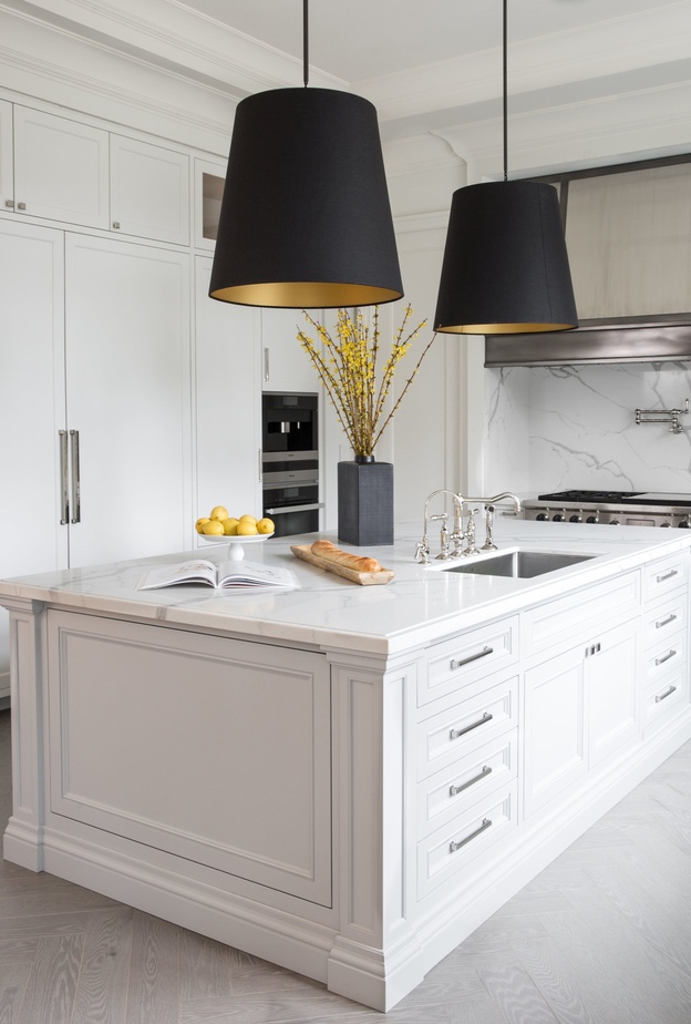 ديكورات مطابخ تمزج بين الحديث والكلاسيكي