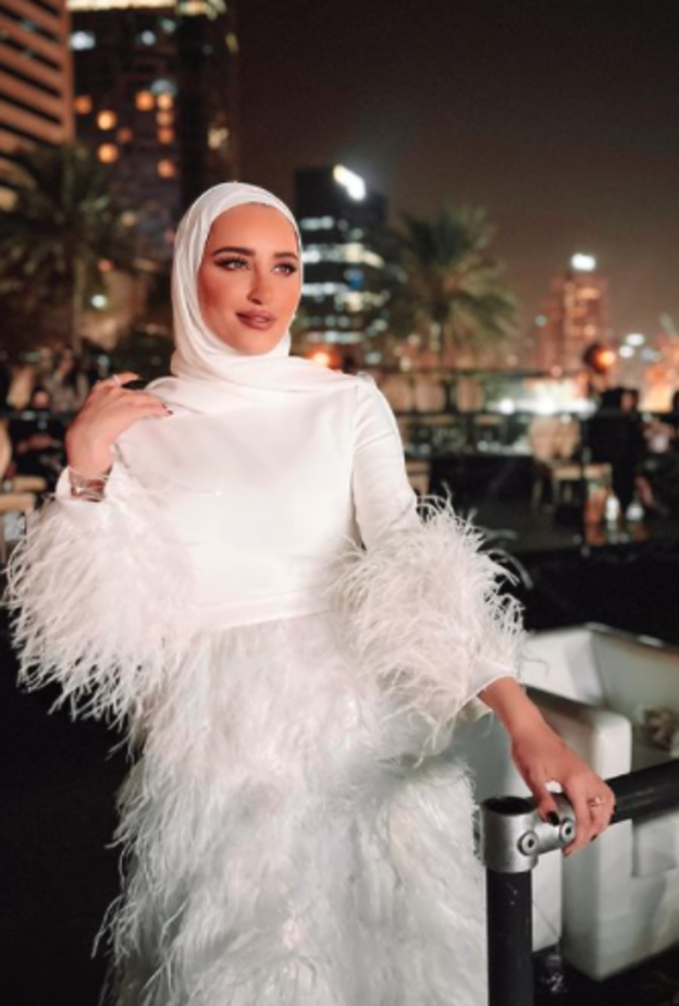 أزياء سهرة محتشمة للمحجبات لاحتفالات رأس السنة 2022 