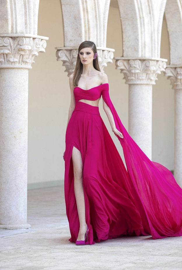 فساتين شقيقة العروس@georgeshobeika