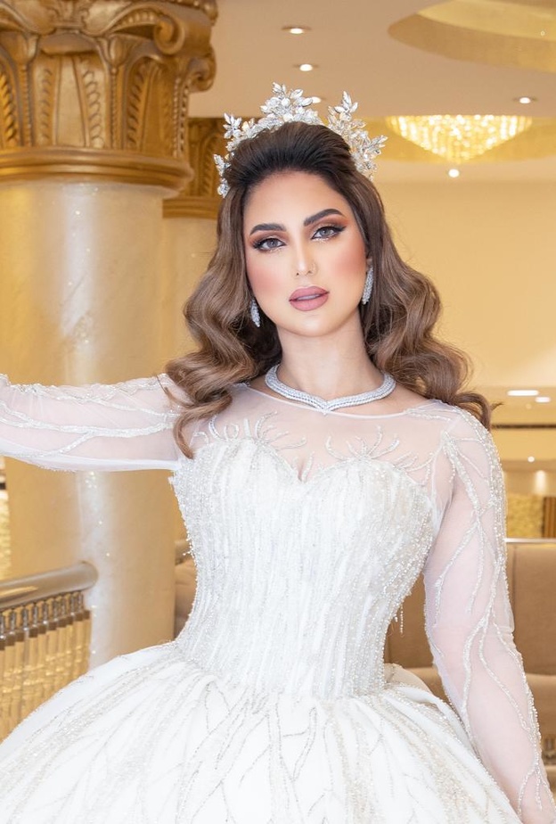 مكياج عروس من الميك أب ارتست خلود محمد