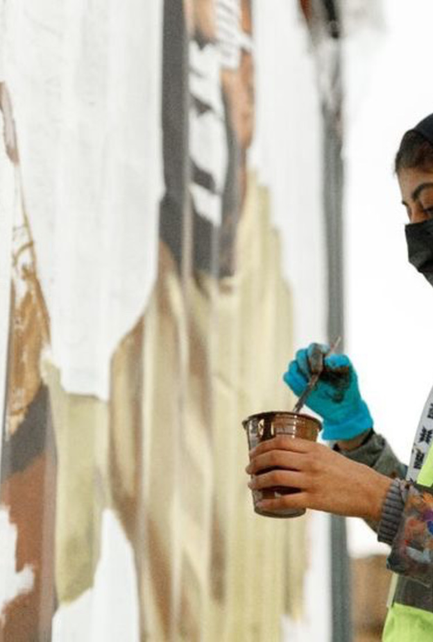 من أعمال الفنانة فاطمة