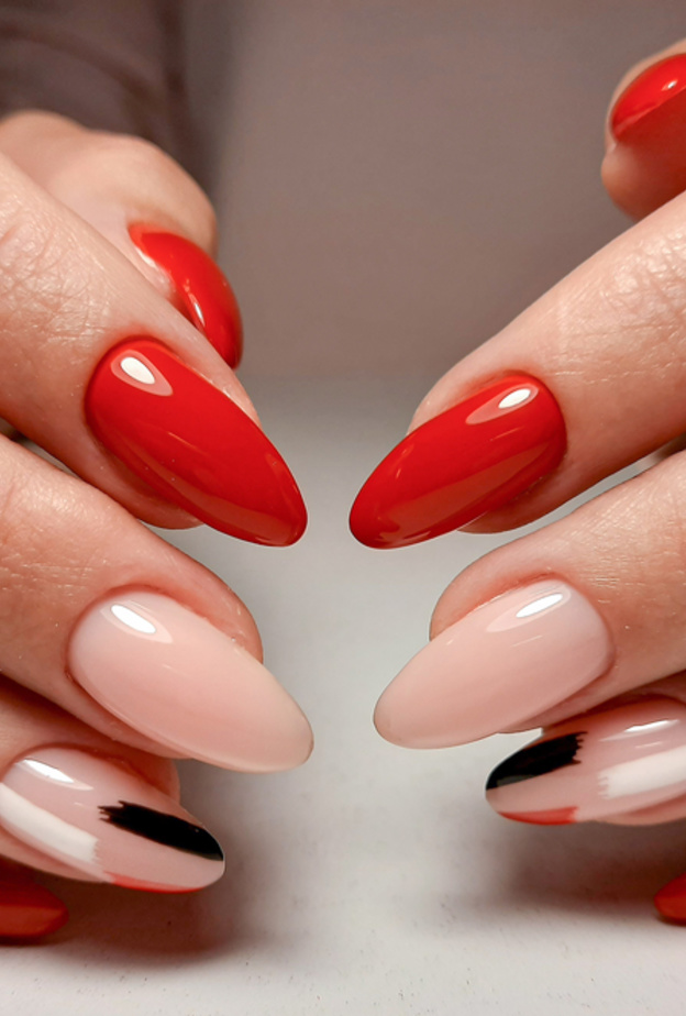 أشكال رسومات أظافر مناسبة لحفلات نهاية العام 2021