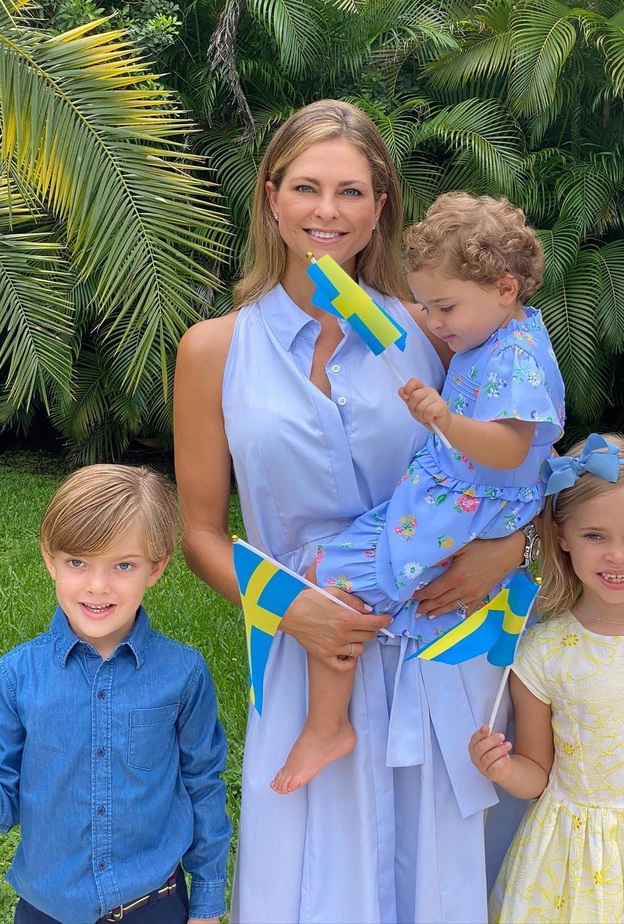 الأميرة مادلين تقضي مناسبة نهاية العام مع العائلة المالكة السويدية