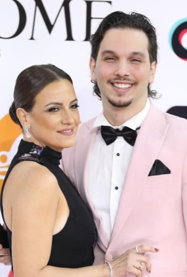 ريهام بد الغفور وابنها