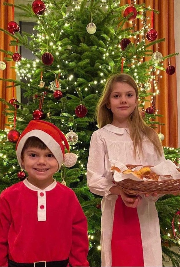 الأميرة فيكتوريا تنشر صورة جديدة لأبنائها الأميرة إستل والأمير أوسكار