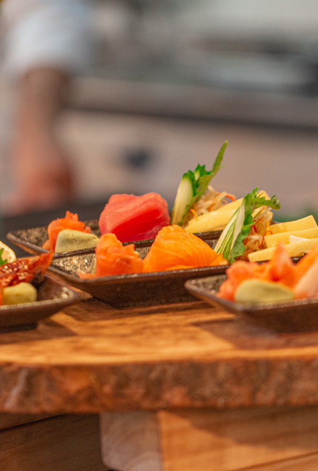 ديوكس النخلة يطلق قائمة سوشي فاخرة للمرة الأولى