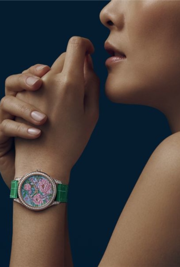 L.U.C XP ESPRIT DE FLEURIER PEONY من شوبارد