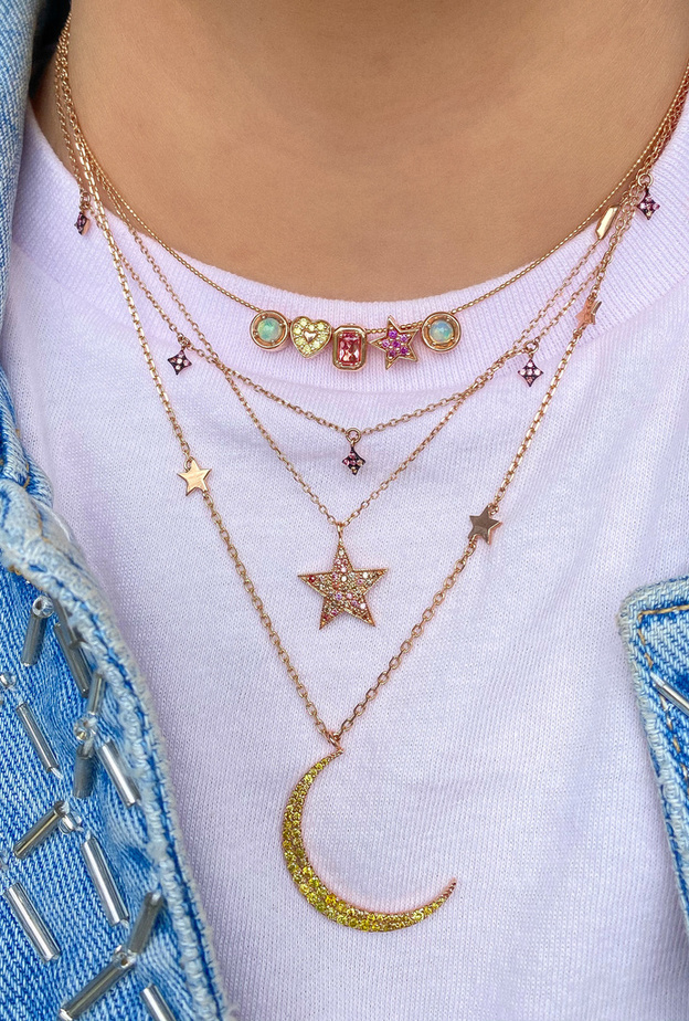 أروع المجوهرات المرصعة بالماس البني