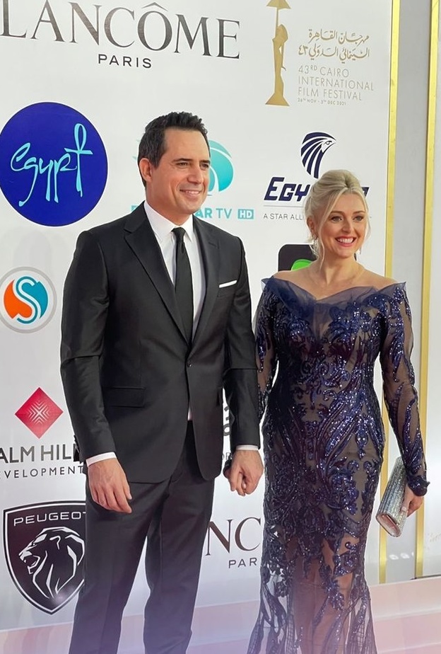 ظافر العابدين وزوجته 