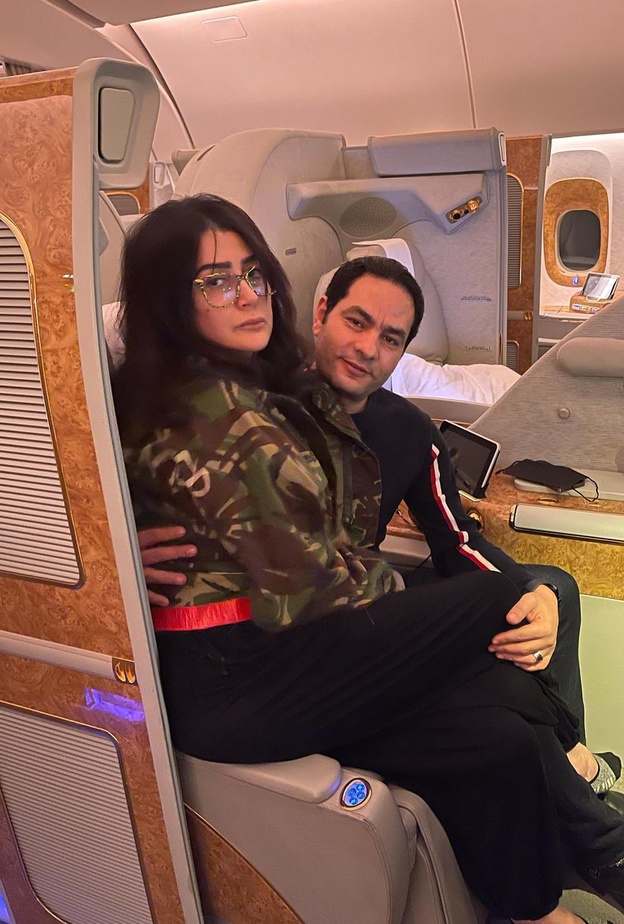 غادة عبد الرزاق وزوجها