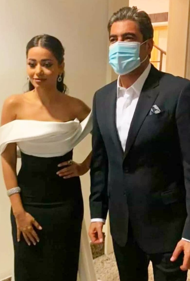 وائل كفوري بفيديو عفوي مع رحمة رياض بعد حفلهما المشترك