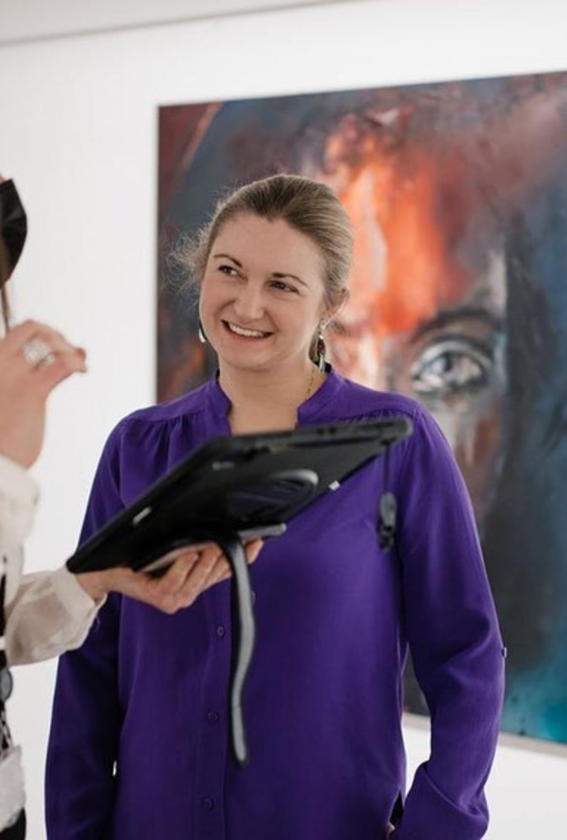 الأميرة ستيفاني تزور معرض Immersion