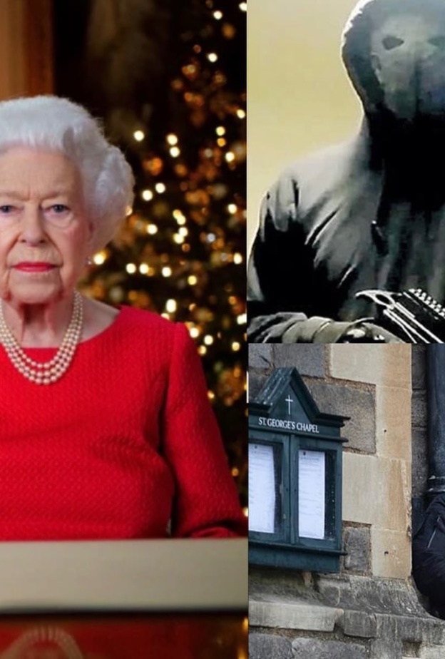 فيديو صادم للمسلح الذي حاول اغتيال ملكة بريطانيا في وندسور