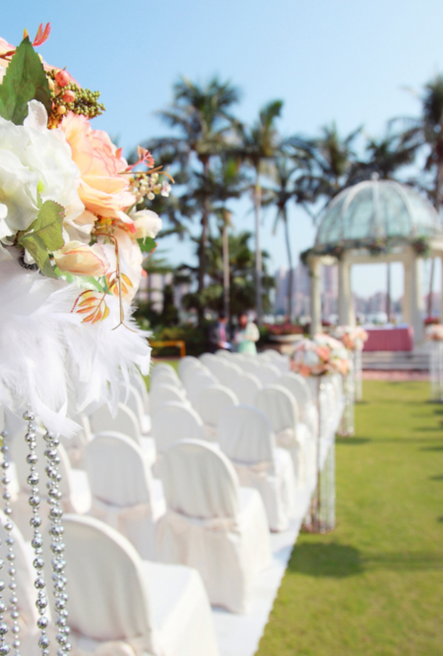 أفكار استثنائية لتزيين ممر العروس في حفلات الزفاف