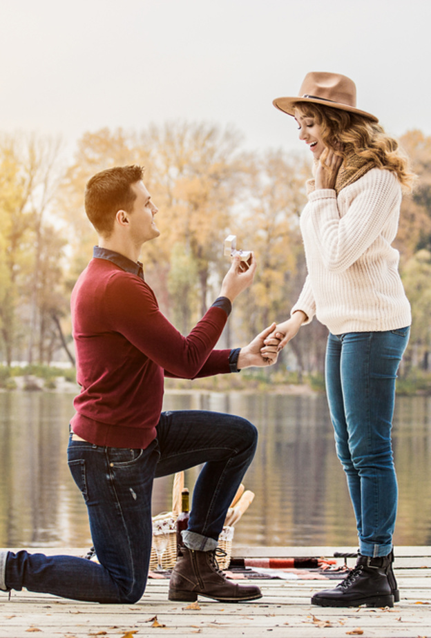 فشل محاولة شاب للتقدم بطلب الزواج