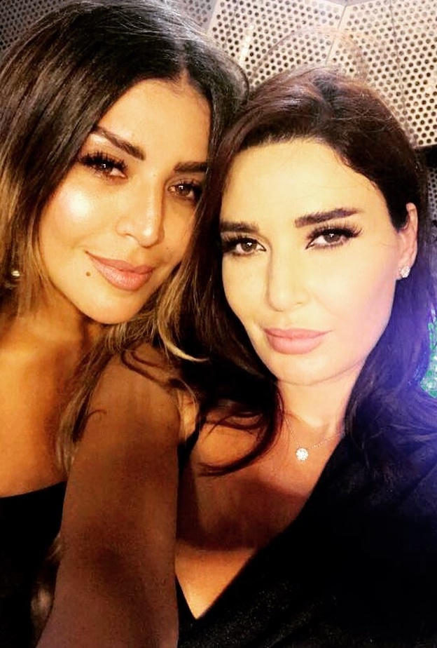 سيرين عبد النور وأمل بوشوشة