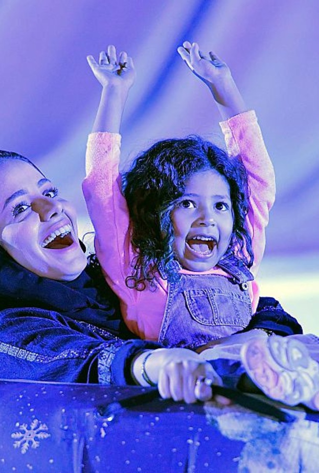 السعادة والبهجة في أفالانش - المصدر واس 