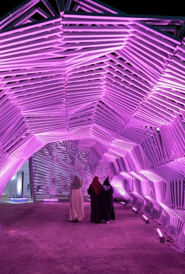 الصورة من اثراء - تدشين الدورة الأولى من المهرجان السعودي للتصميم بالدرعية