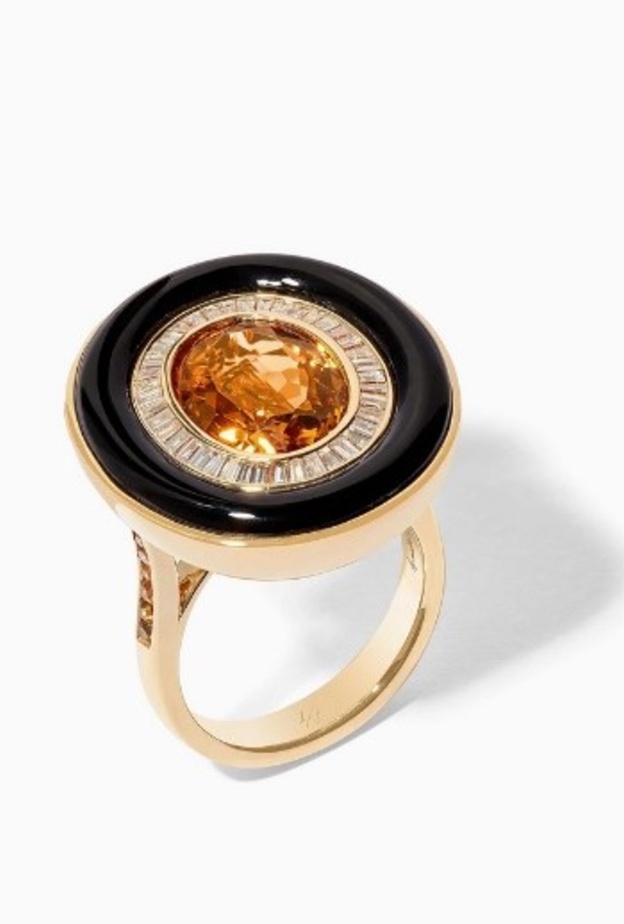 خاتم ذهبي unique cocktail ring من Annoushka