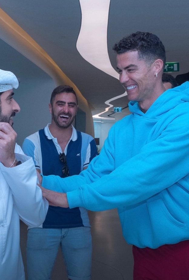 كريستيانو رونالدو يزور دبي