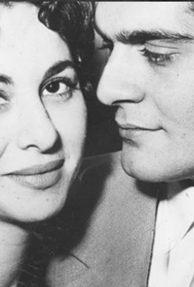 فاتن حمامة وعمر الشريف