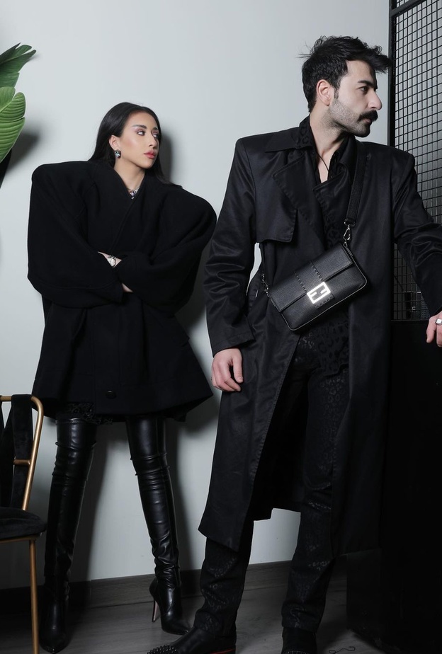 فرح الهادي وعقيل الرئيسي- انستغرام الفنانة