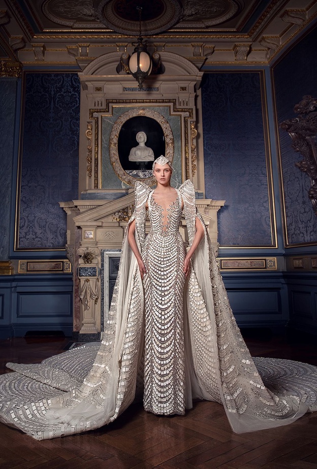 فساتين خطوبة من مجموعة زياد نكد انستقرام@ziadnakad