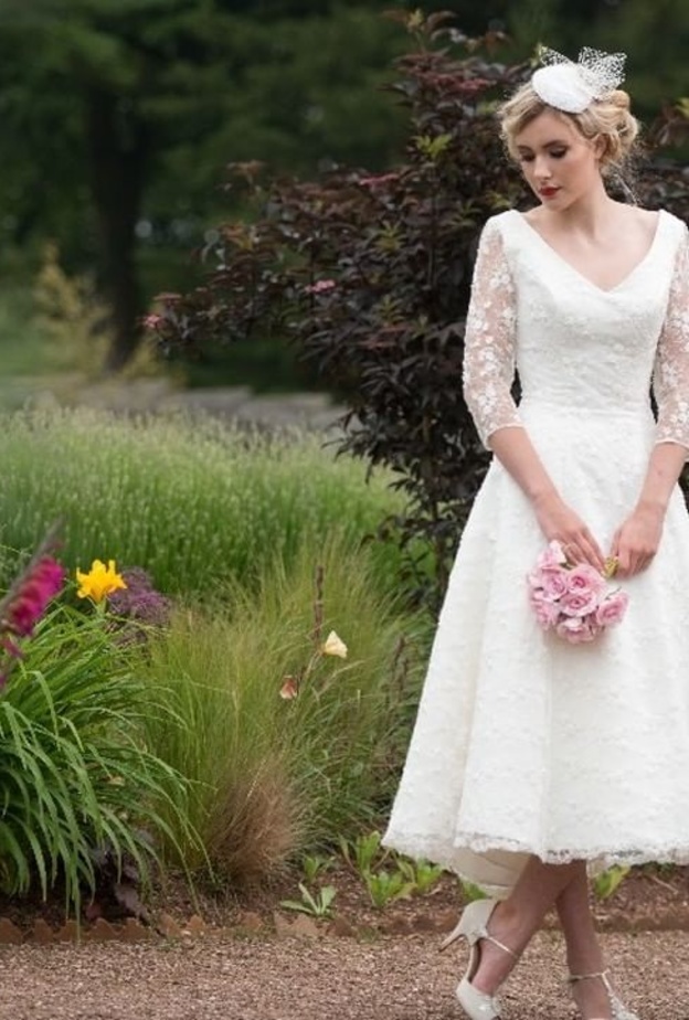 فساتين زفاف ريترو