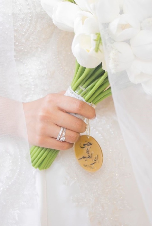 من لقطات العروس بكاميرا المصورة ريما التميمي