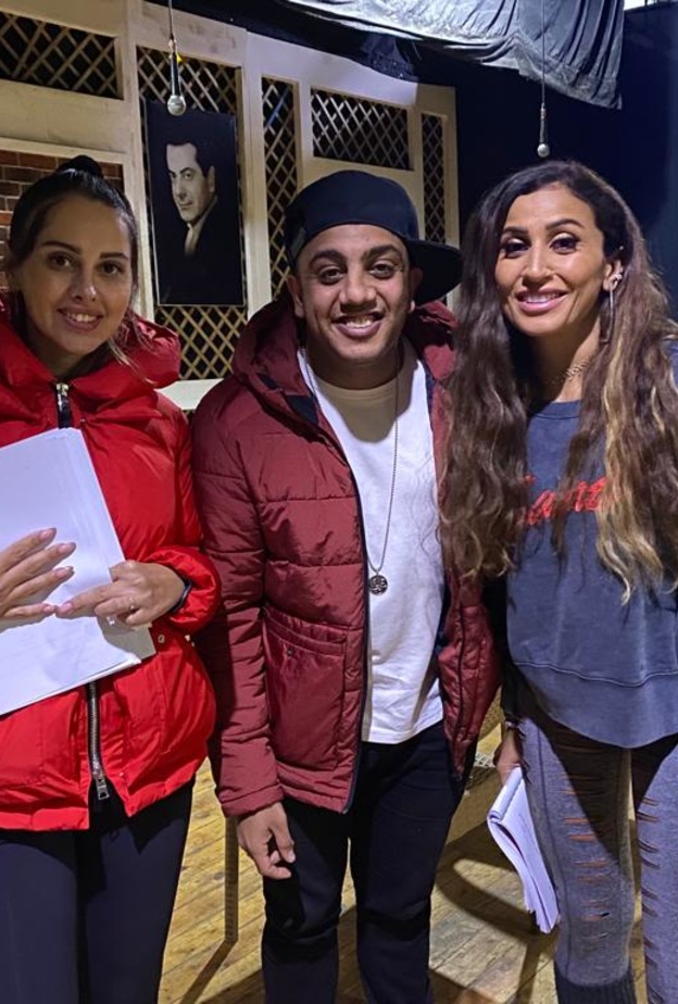 كواليس مسرحية "أحفاد ريا وسكينة"