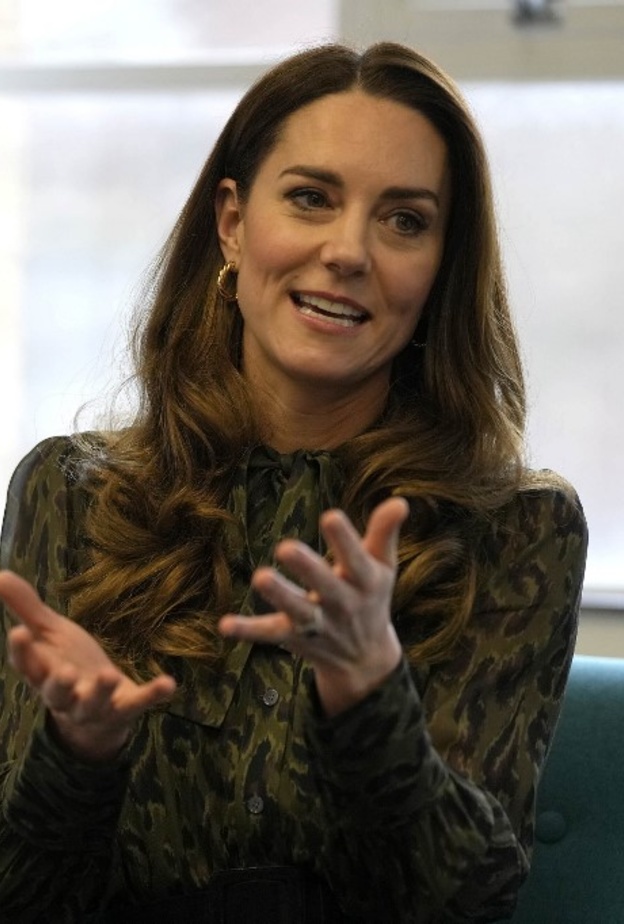 كيت ميدلتون تشكر المتطوعين لإرسال خدمة الرسائل النصية Shout لدعم الصحة العقلية