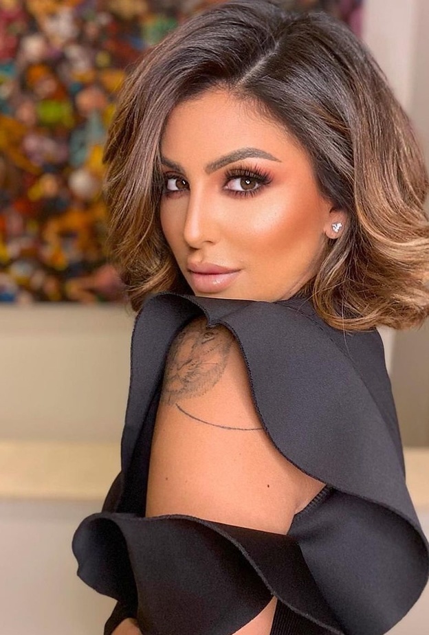 صور اجمل تسريحات الشعر القصير على طريقة دانه طويرش