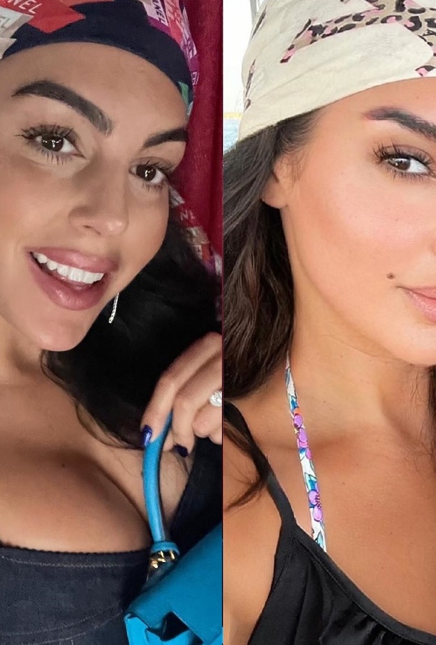 ياسمين صبري وجورجينا رودريغيز 