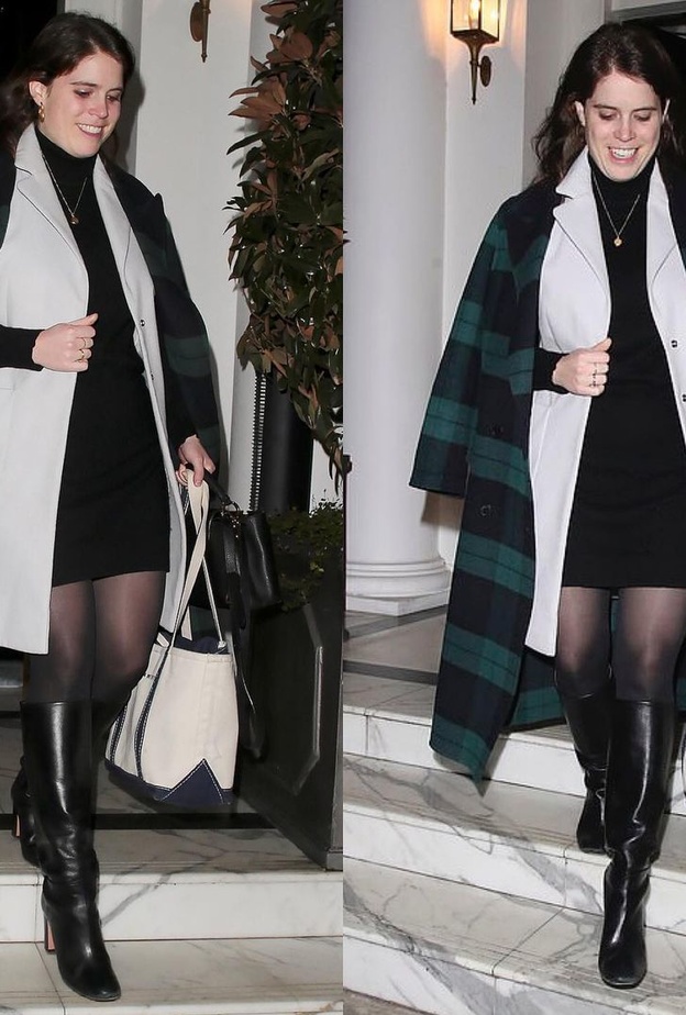 الأميرة يوجين بابتسامة عريضة في أحدث ظهور لها في لندن