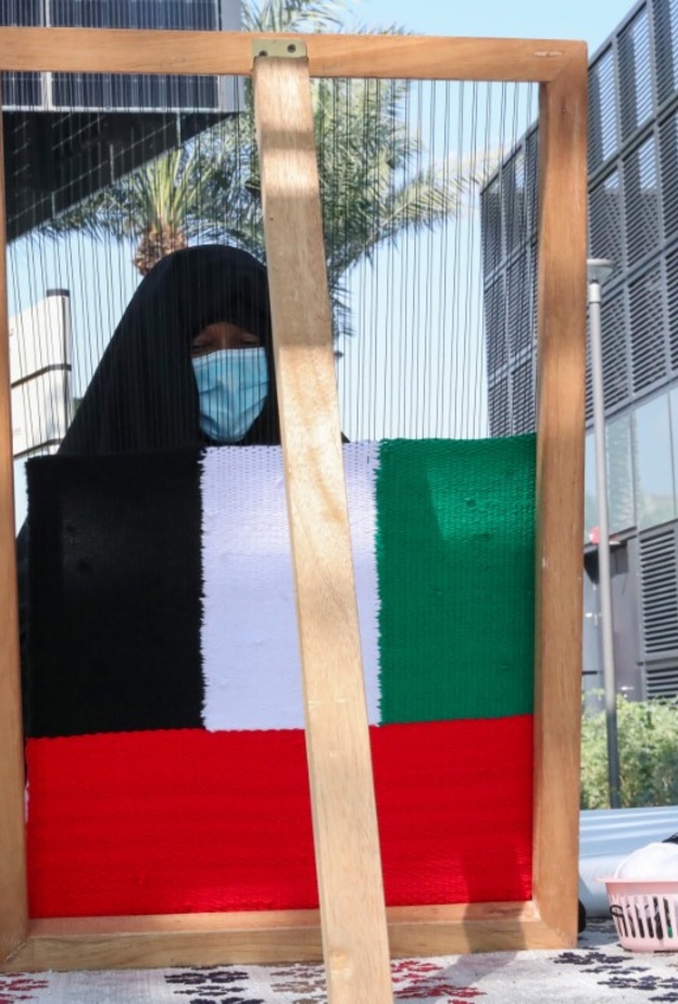 حياكة السدو.. تجربة إماراتية أصيلة في معرض اكسبو 2020 دبي