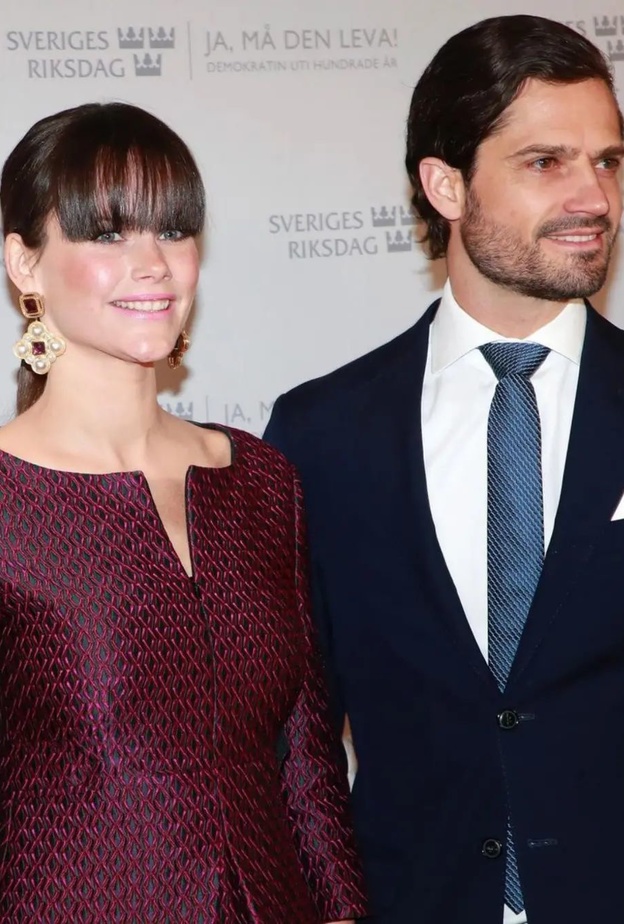 الأمير كارل فيليب وزوجته يتوليان مهام العمل الرسمي لولية عهد السويد وزوجها