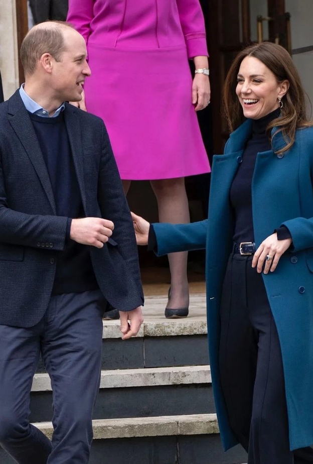 وليام وكيت يزوران متحف Foundling Museum في لندن