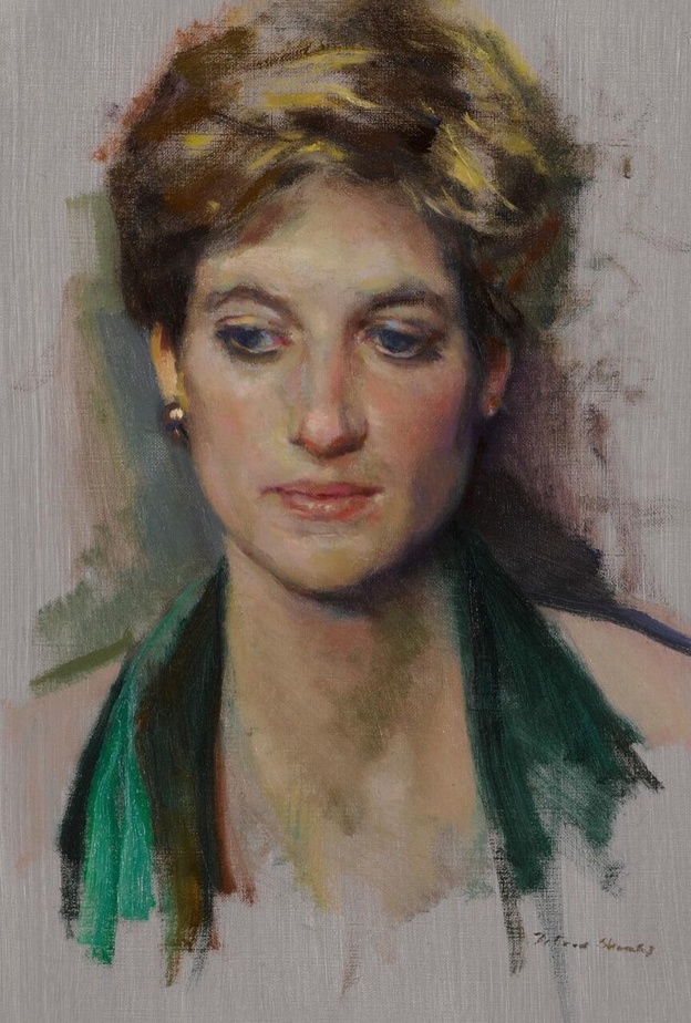 بيع لوحة زيتية للأميرة ديانا بأكثر من 200 ألف دولار