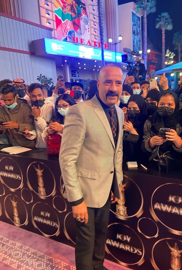 محمد سعد على السجادة الحمراء