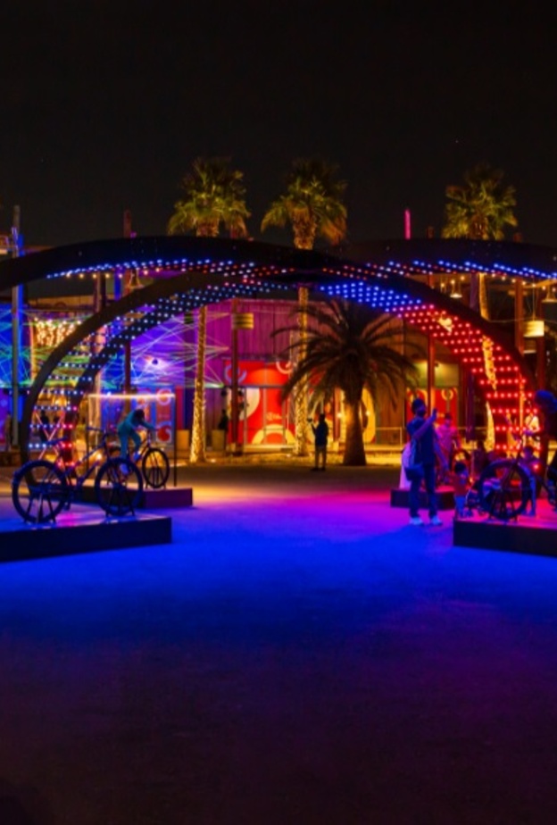 مجسمات فنية ضوئية عالمية وأجواء مبهرة بانتظار زوار فعالية "أضواء دبي"