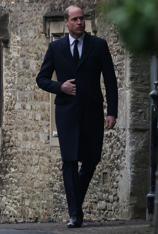 الأمير وليام في جنازة معلمة البولو التي علمته وشقيقه رياضة البولو في الصغر