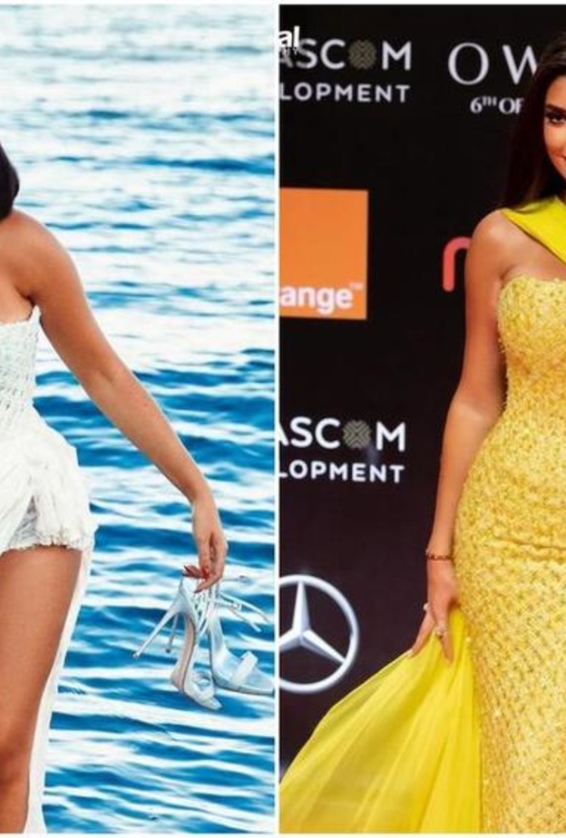 ياسمين صبري وجورجينا رودريغيز 