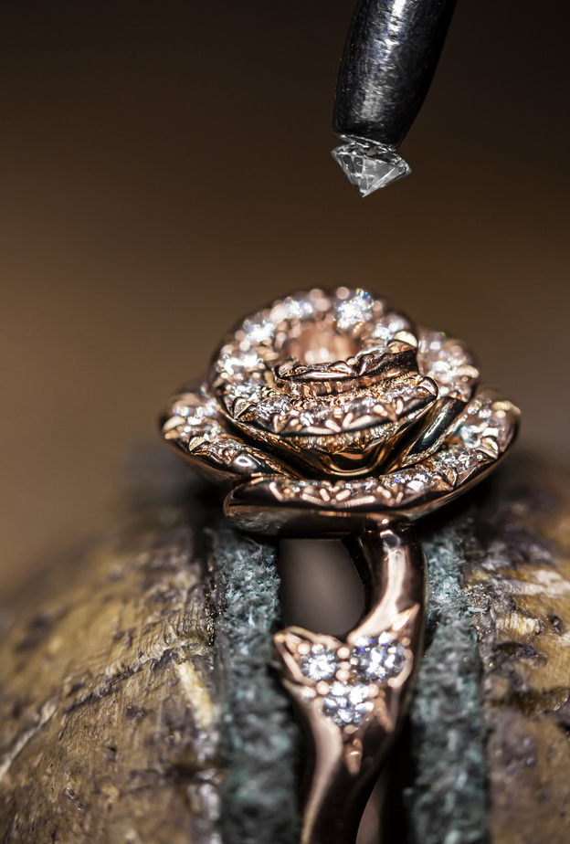  مجموعة ديور روز كوتور تزهر من جديد بخاتم بوا دو روز المثالي