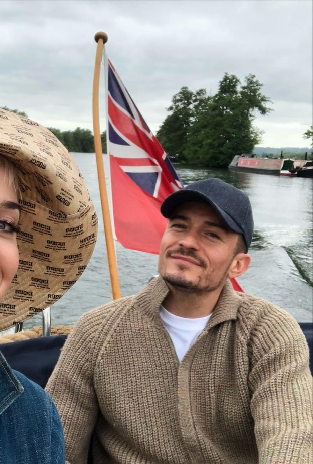 كاتي بيري وأورلاندو بلوم