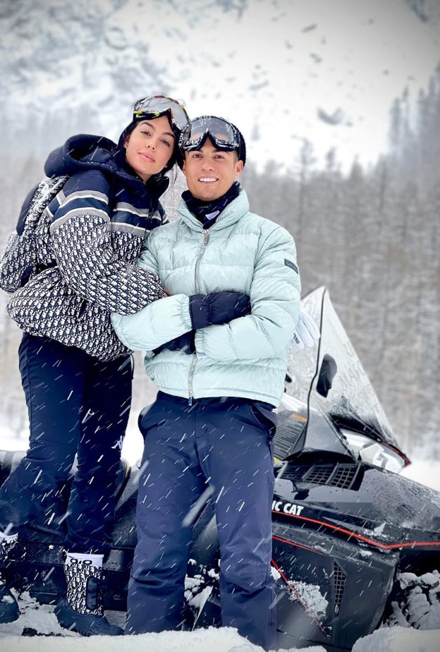 جورجينا رودريجيز وكريستيانو رونالدو 